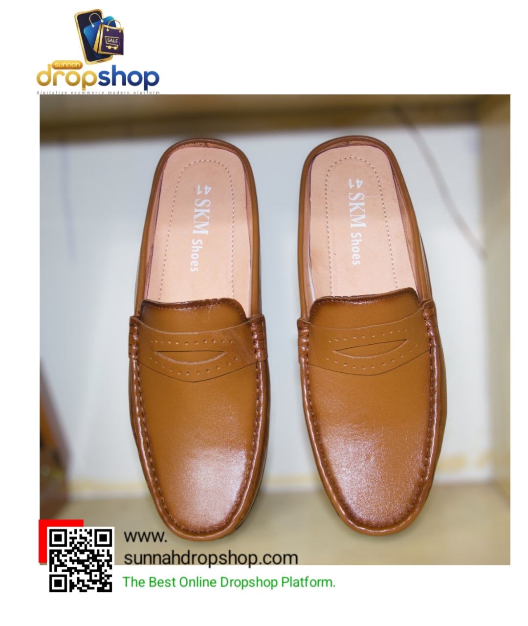 Awesome Stylish Original Leather Casual Half Loafer Shoes