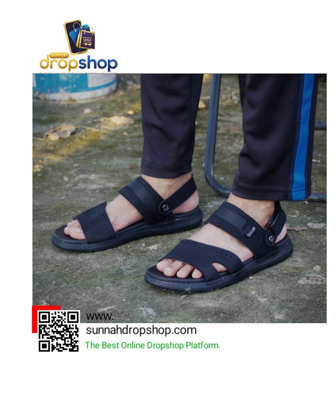 Best SKM Genuine Leather Soft Sandal